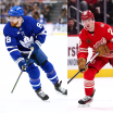 Veckans tre svenska stjärnor i NHL William Nylander Lucas Raymond Pontus Holmberg