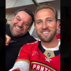 Bayern Muenchen Harry Kane besucht erstmalig ein NHL-Spiel