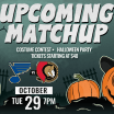 Join the Halloween fun at tomorrow night's game