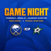 Game Night | Sabres at Stars 