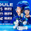 VANCOUVER CANUCKS ANNOUNCE 2025.26 PRE-SEASON SCHEDULE