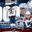 Erik Johnson 1,000 Games