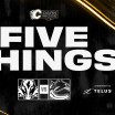 5 Things - Flames vs. Canucks 31.12.24