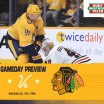 GAME DAY: Blackhawks vs. Preds, January 10 - 2025_01_10
