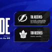 Tampa Bay Lightning acquire goaltender Dennis Hildeby, draft picks from Toronto