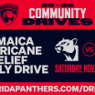 Florida Panthers Announce Hurricane Melissa Relief Efforts