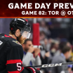 Dress rehearsal: Sens host Leafs in final game before playoffs