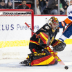 Wolf Stellar In Flames Shooutout Win Over Isles