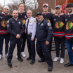 NEWS: Blackhawks Holiday Visit to Chicago Police Station