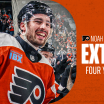 FLYERS RE-SIGN FORWARD NOAH CATES TO A FOUR-YEAR CONTRACT 