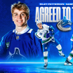 CANUCKS AGREE TO TERMS WITH FORWARDS RILEY PATTERSON AND GABRIEL CHIAROT ON THREE-YEAR, ENTRY-LEVEL CONTRACTS