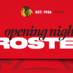 RELEASE: Blackhawks Announce 2024-25 Opening Night Roster