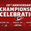Canes Announce 20th Anniversary Championship Celebration