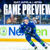 Canucks Come Home to Face Mammoth on Saturday Evening