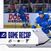 Recap: St. Louis Blues 3, Tampa Bay Lightning 2 - SO