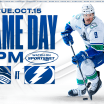 Game Notes: Canucks at Lightning