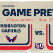 Caps Host Jackets in Friday Exhibition