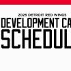 Red Wings to hold 2026 Development Camp at Little Caesars Arena June 29-July 2