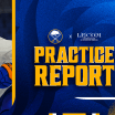 buffalo sabres practice report mattias samuelsson