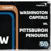 Caps Clash with Pens