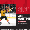 RELEASE: Blackhawks Sign Veteran Alec Martinez to One-Year Deal