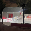 Flyers Fan Greets Special Visitors at Backyard Rink