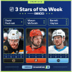 Pastrnak McTavish Hayton named NHL 3 stars of Week January 27