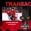 Ottawa Senators acquire Andre Burakovsky from Chicago in exchange for a sixth-round draft pick