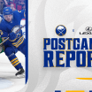 buffalo sabres carolina hurricanes postgame report recap highlights dylan cozens