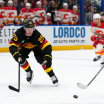 Flames Settle For Road Split