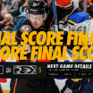 Recap: Ducks Rally for Third-Period Comeback, Fall 6-5 in Shootout to Blues