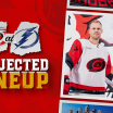 Projected Lineup: March 14 at Tampa Bay