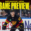 Canucks Host Blues on Saturday Evening at Rogers Arena