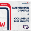 Caps Clash with Columbus