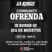 LA Kings Celebrate Día de Muertos