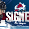 Avalanche Signs Gagne