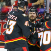 Kirkland Plays Shootout Hero As Flames Clip Penguins