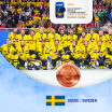 Heineman and Sweden win bronze