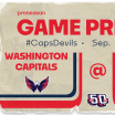 Caps Take on Devils in Newark