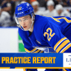 buffalo sabres lecom practice report march 26 2024 jack quinn returns to practice with sabres
