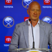 jarmo kekalainen press conference alex tuch bo byram