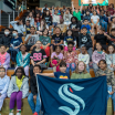 lowell-elementary-seattle-kraken-mascot-buoy-visit-one-roof-foundation-ft