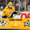 GAME DAY: Stars vs. Preds, October 26 - 2025_10_26