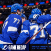 Recap: Tampa Bay Lightning 3, St. Louis Blues 1