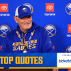 buffalo sabres top quotes from day 1 of training camp