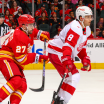 Flames Rally Falls Short Against Red Wings