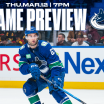Canucks Continue Homestand on Thursday Night with Predators in Town