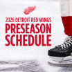 Red Wings announce 2026-27 preseason schedule