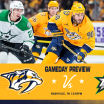 GAME DAY: Stars vs. Preds, November 8 - 2025_11_08