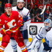 Flames Doubled Up By Maple Leafs